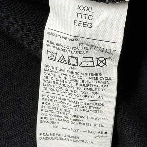 Old Navy Active Dynamic Fleece Jacket Mens 3XL Gray Hooded Full Zip Stretch - Picture 5 of 6